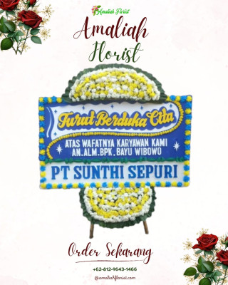 Papan Bunga Duka di Kuala