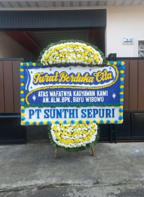 Papan Bunga Duka di Kuala